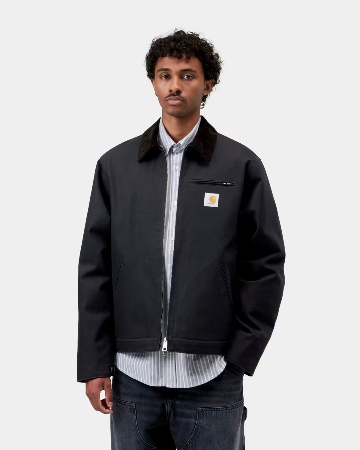 CARHARTT WIP Detroit Jacket Winter Dark Navy Black Rigid