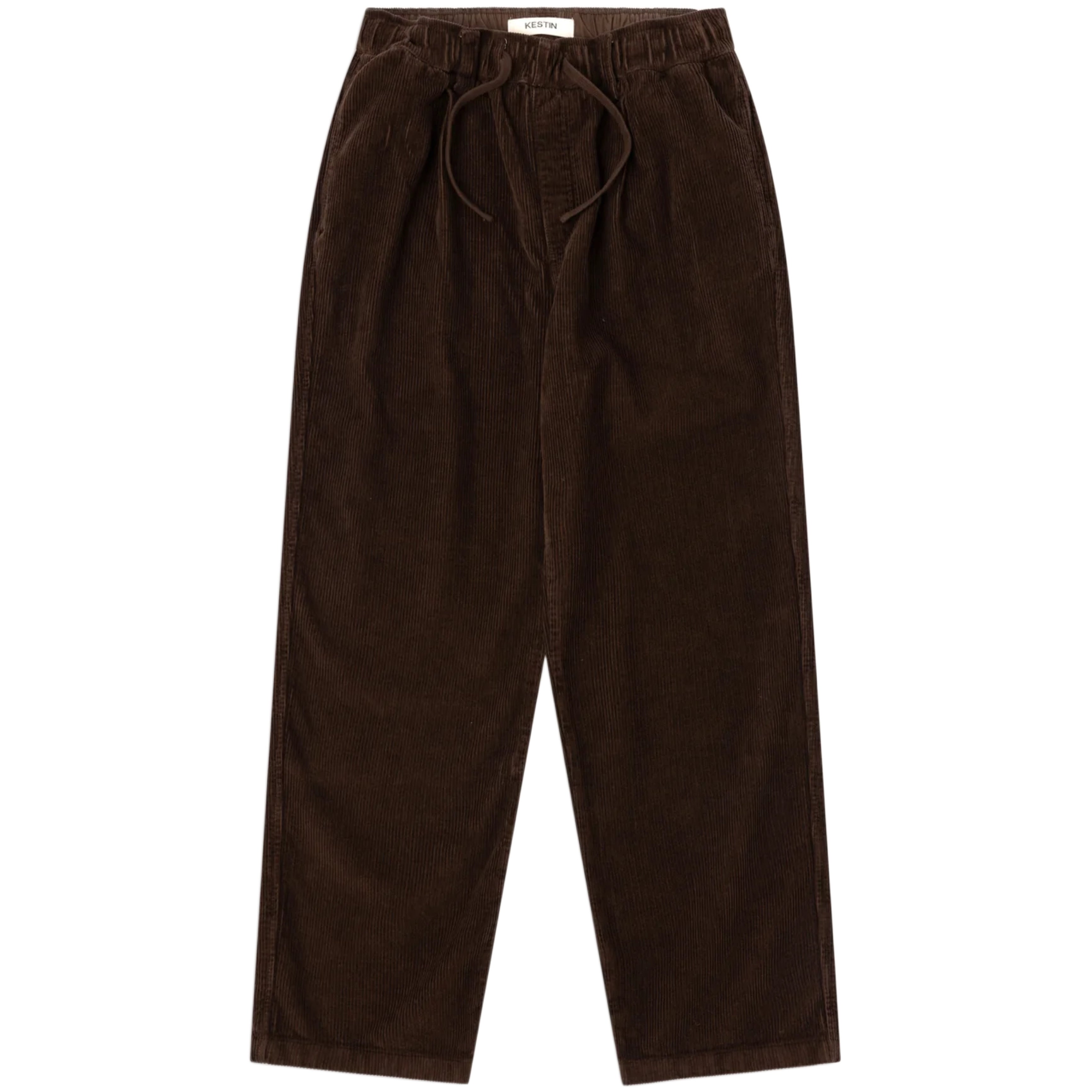 KESTIN Doune Pant in Ink Peat 8-Wale Organic Corduroy