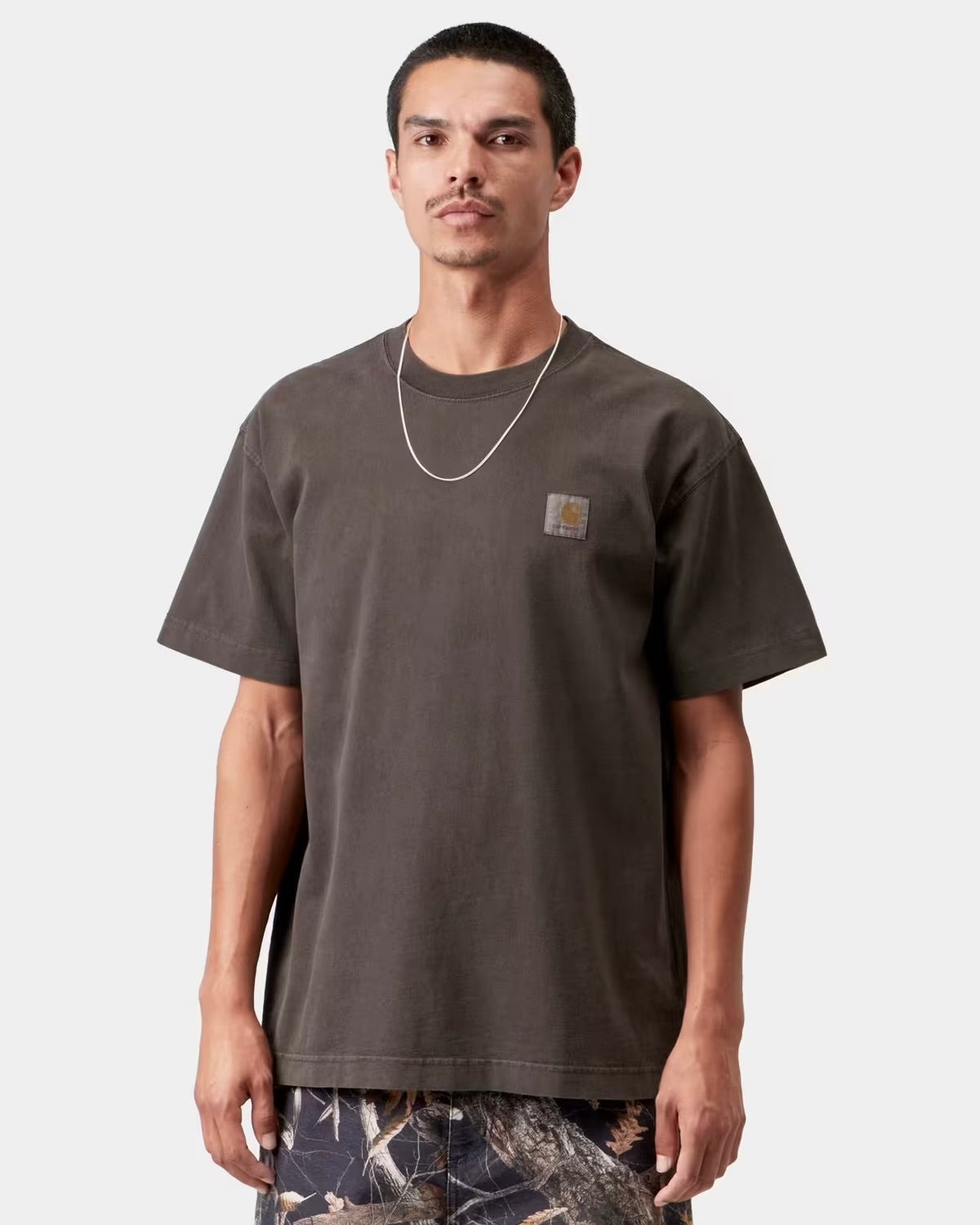 CARHARTT WIP S/S Vista T-Shirt Tobacco Garment Dyed