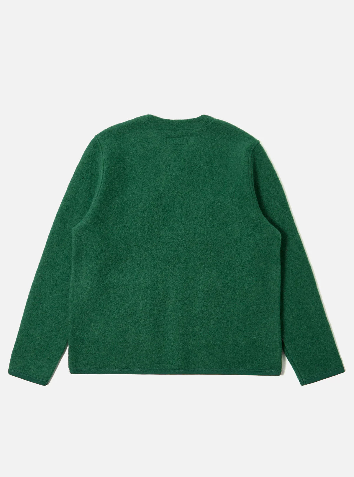 UNIVERSAL WORKS Green Wool Fleece Cardigan