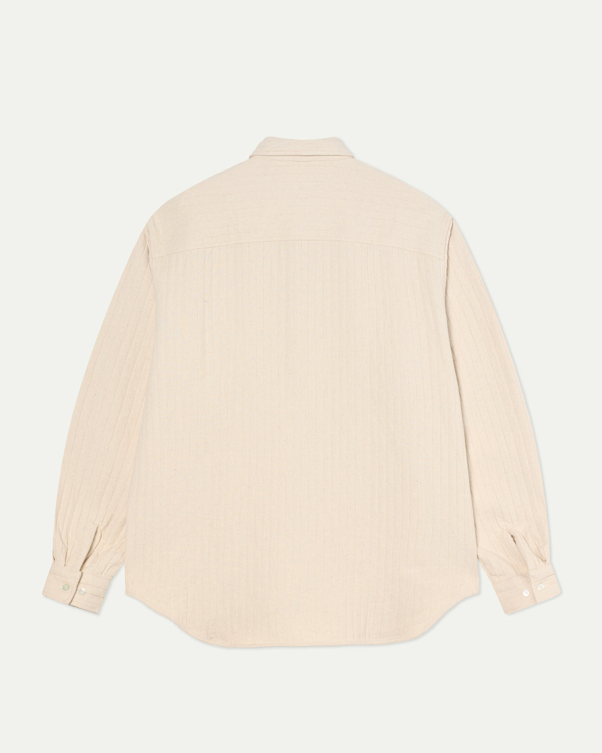 LA PAZ Carvalho Ecru Oversized Shirt