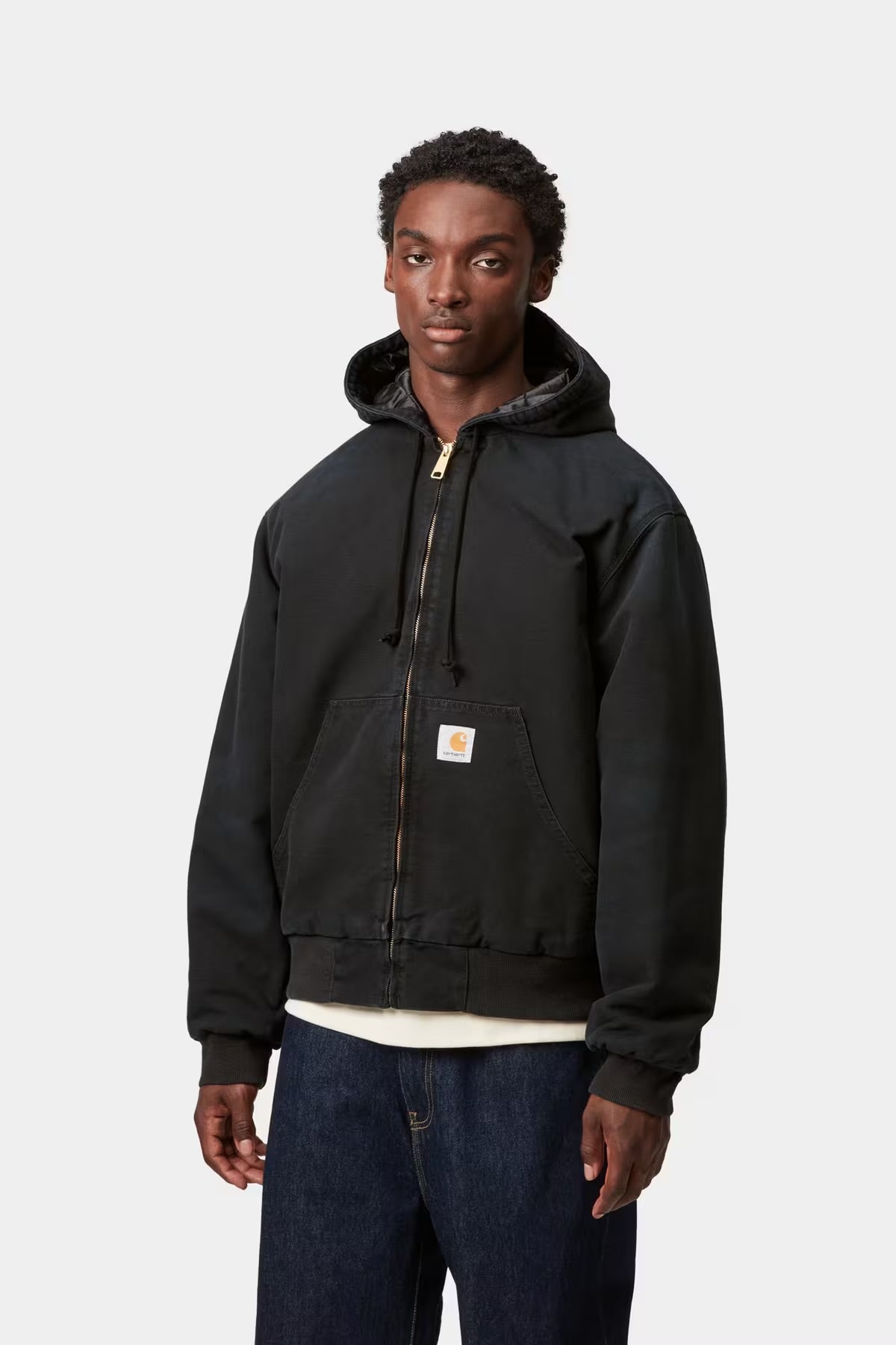 CARHARTT WIP OG Active Jacket Black Stone Canvas