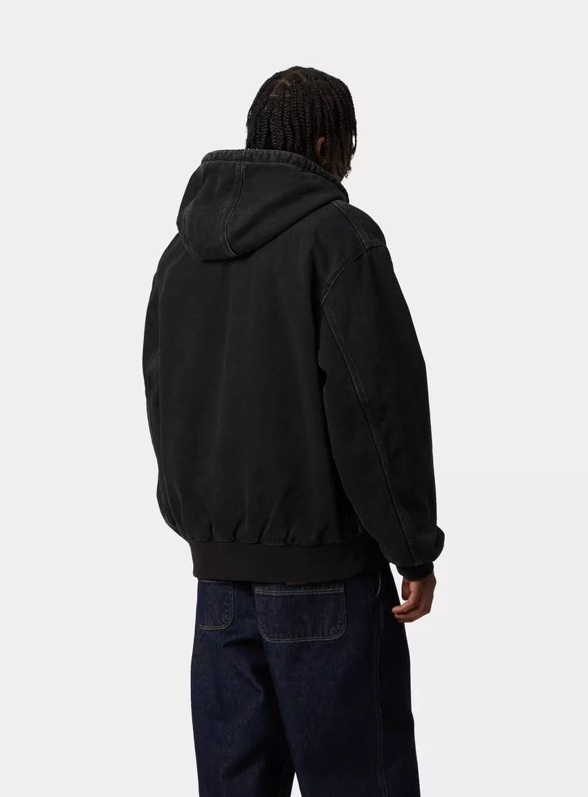 CARHARTT WIP OG Active Rivet Jacket Black Stone Washed