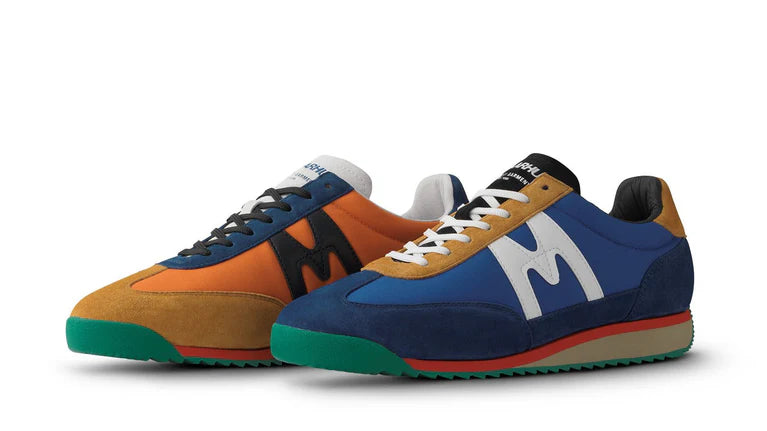 KARHU X ENGINEERED GARMENTS Mestari Sprint Classic Blue Jaffa Orange