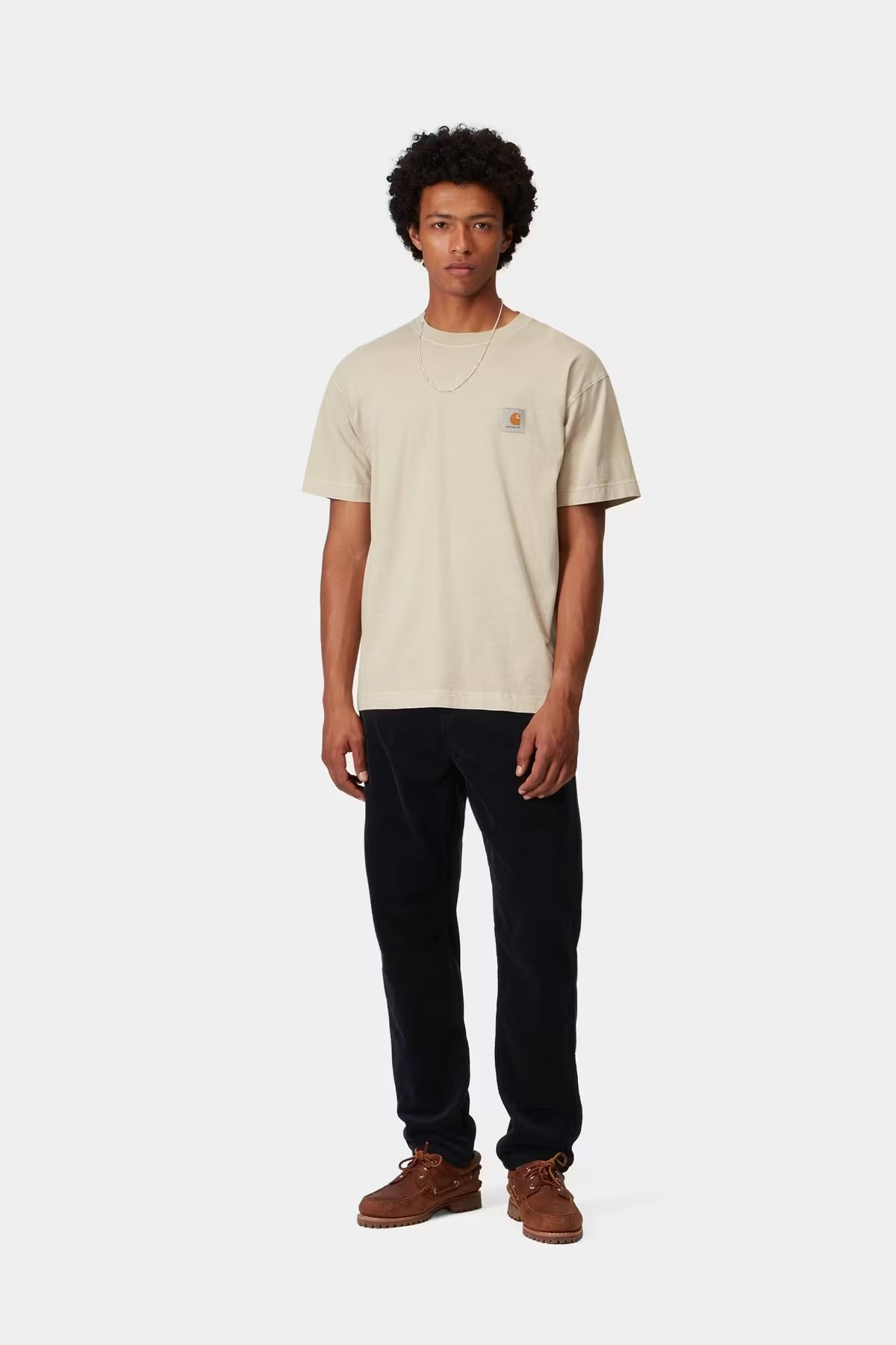 CARHARTT WIP Newel Corduroy Pant Dark Navy Rinsed