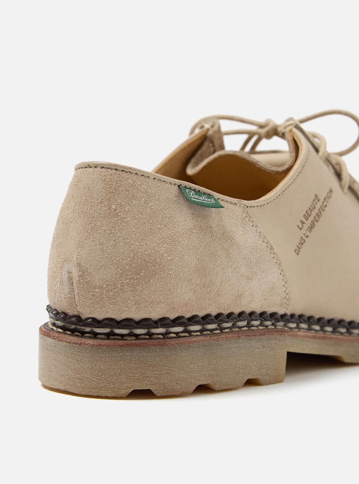 PARABOOT x Universal Works Michael in Sand Leather Suede