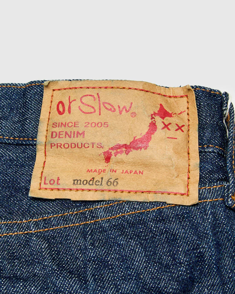 ORSLOW 1966 Standard Denim Jeans One Wash