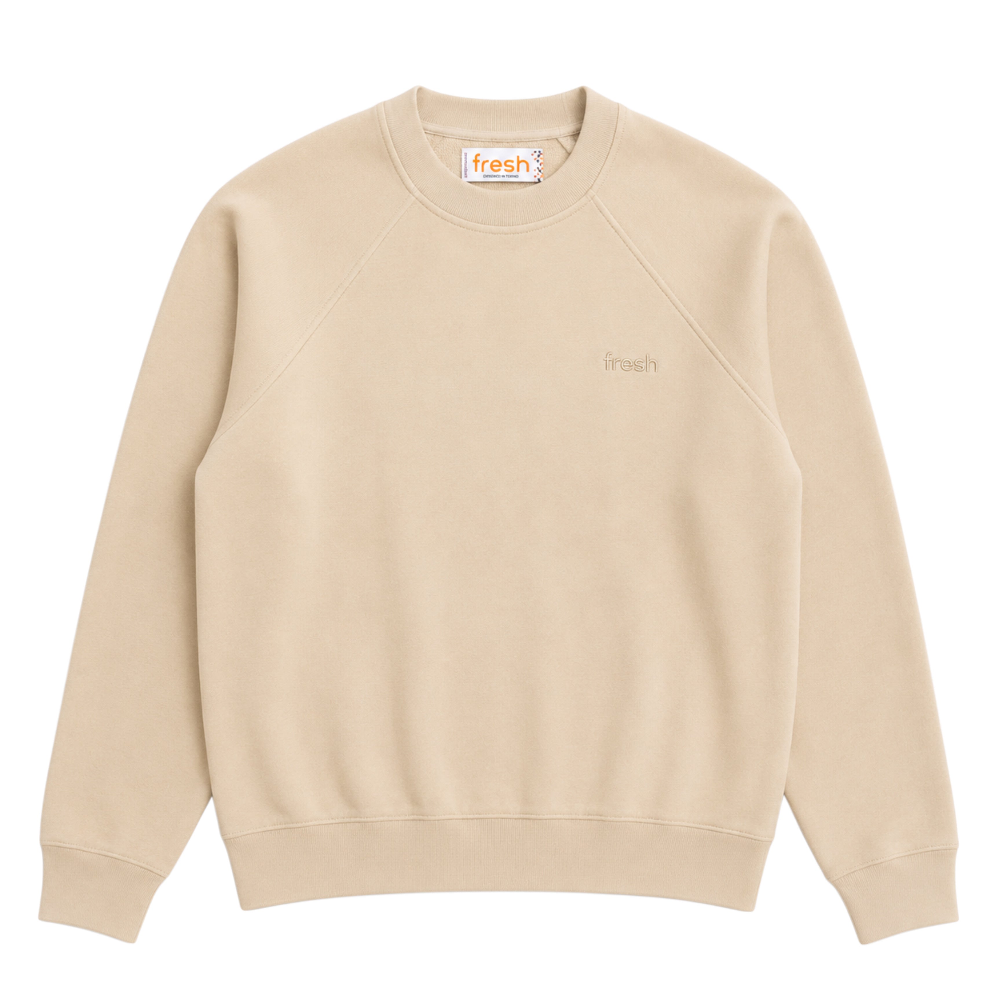 Sweat-shirt en coton FRESH Billie en sable