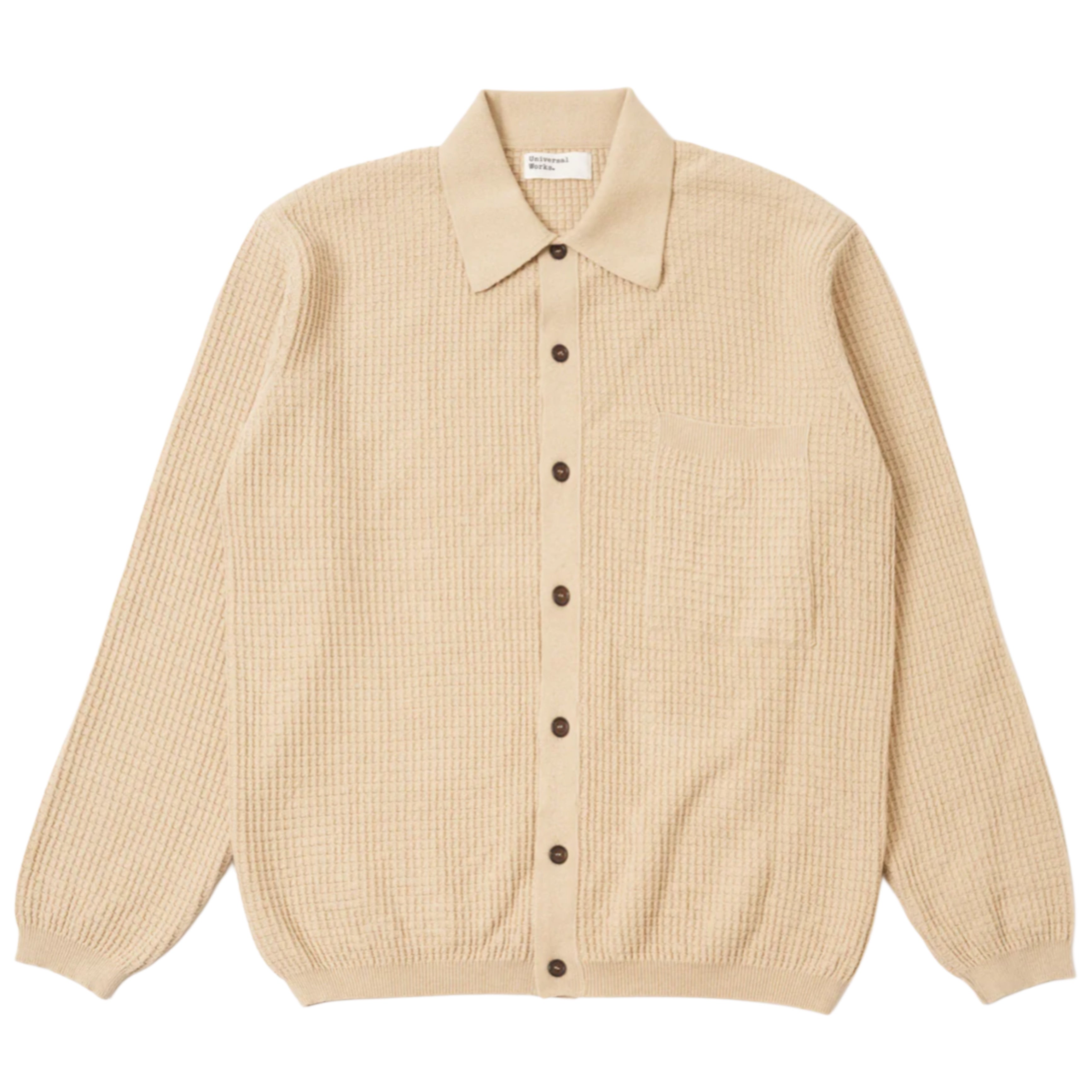 UNIVERSAL WORKS Sand Eco Cotton Knit Jacket