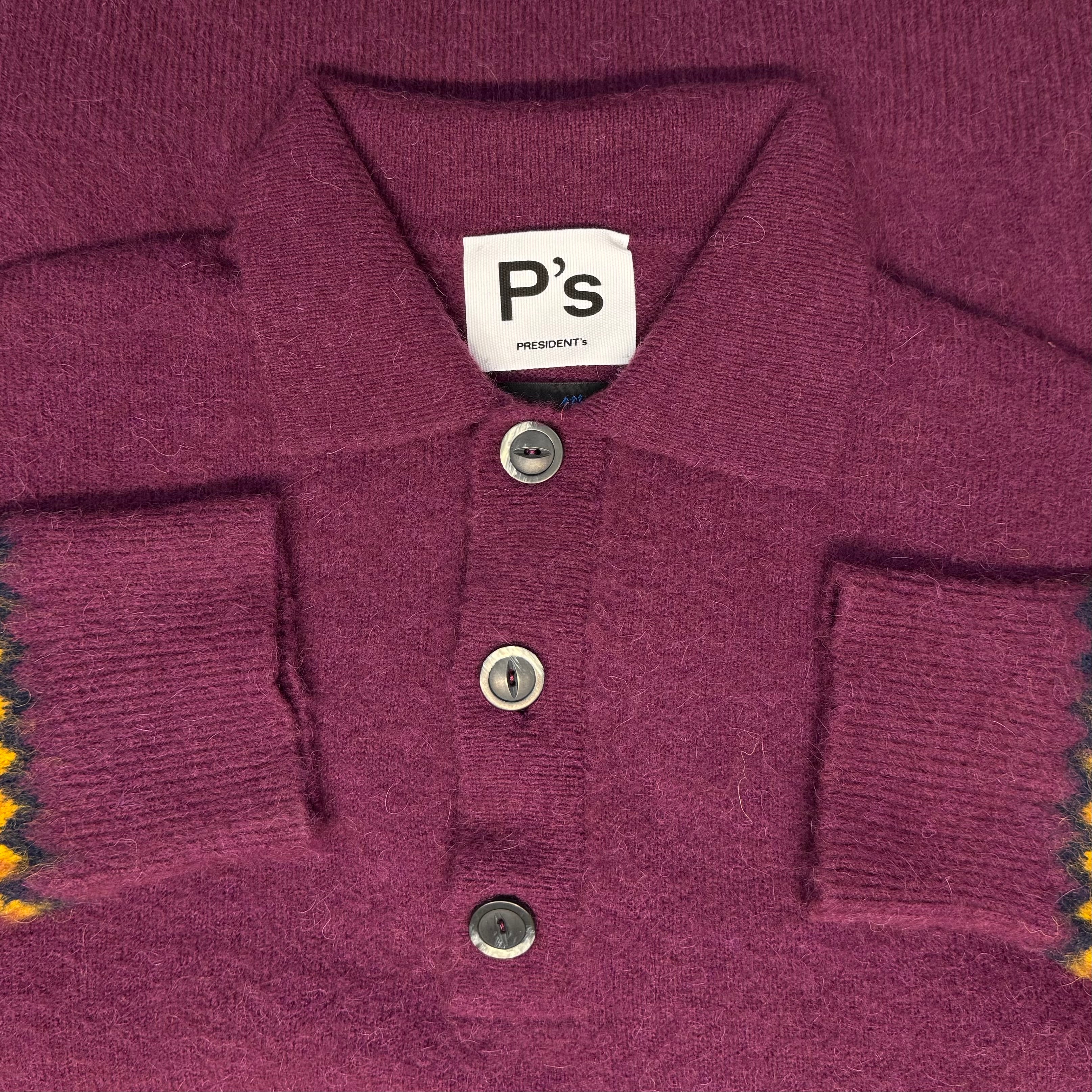 PRESIDENT’s Polo over P'S Alpaca brushed Red
