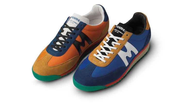 KARHU X ENGINEERED GARMENTS Mestari Sprint Classic Blue Jaffa Orange