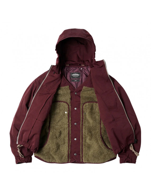 FRIZMWORKS Smock Hooded Parka 002 Burgundy