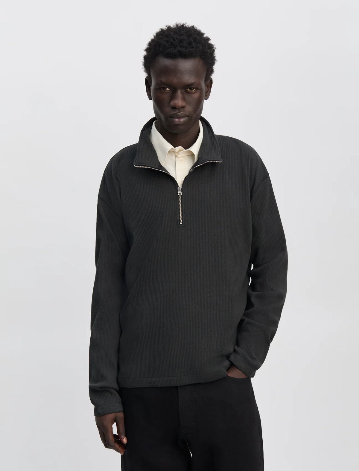 ANOTHER ASPECT Another Zip Sweat 1.0 Japan Black