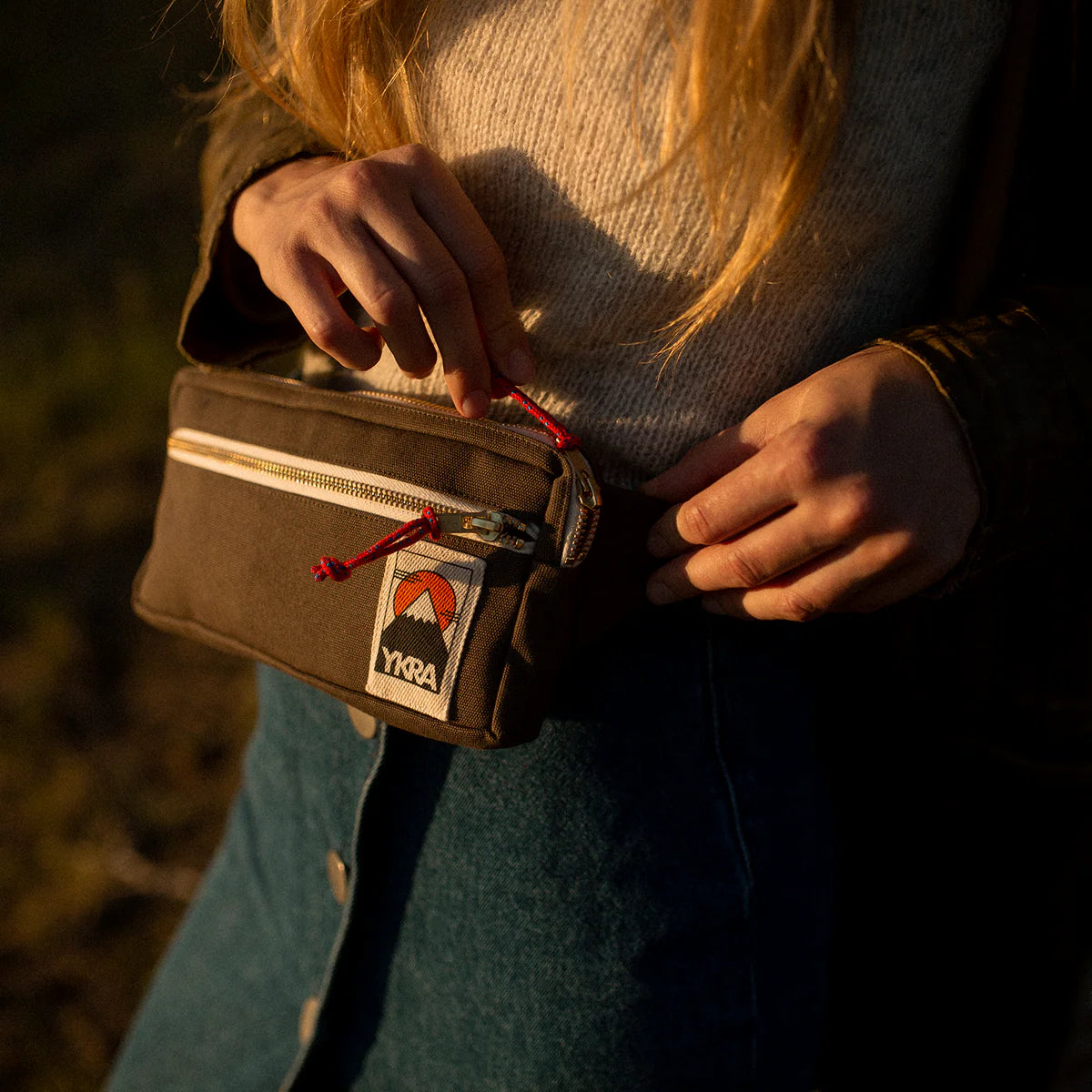 YKRA Fanny Pack Khaki
