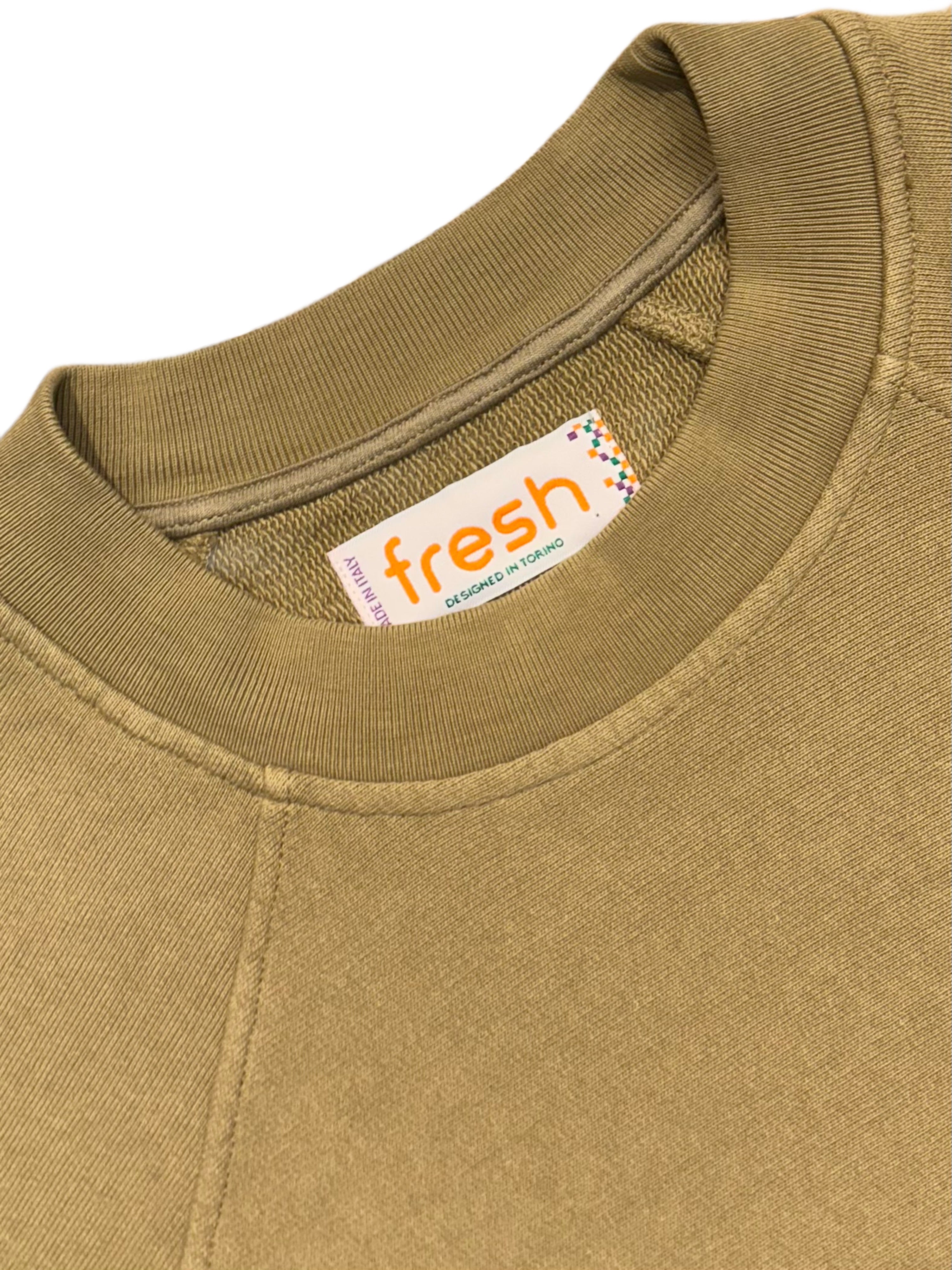 FRESH Billie Cotton Sweatshirt in Havana