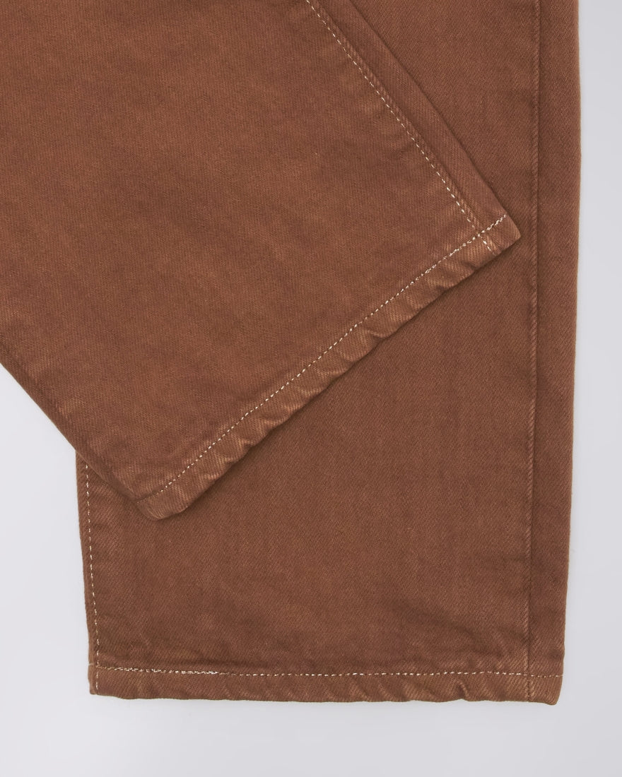 EDWIN Regular Straight Jeans Natural Brown Overdyed