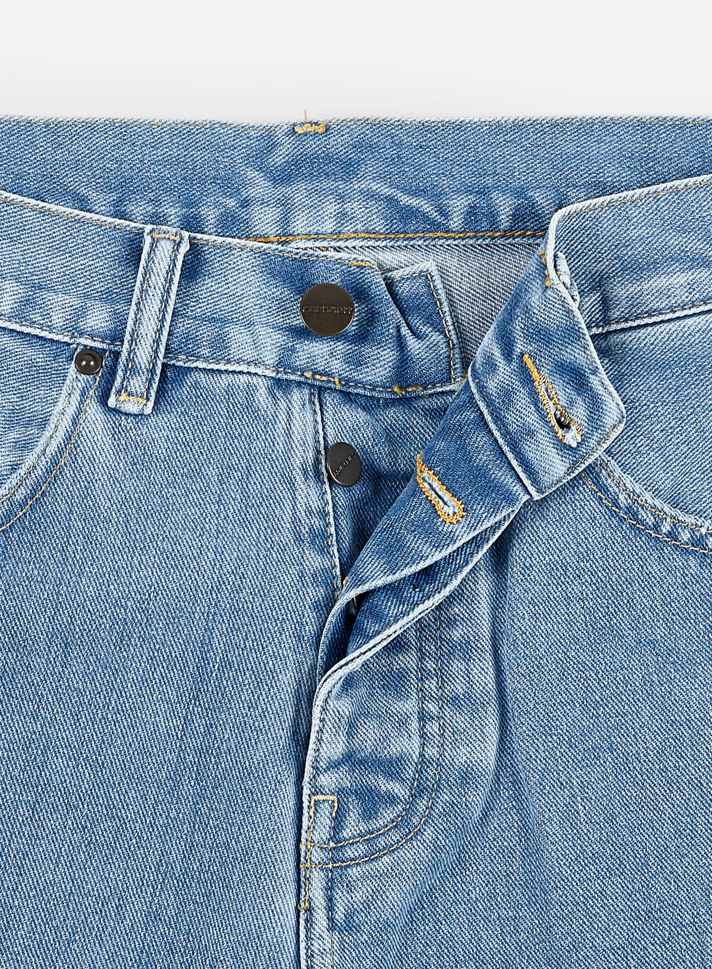 CARHARTT WIP Newel Pant Blue Stone Bleached