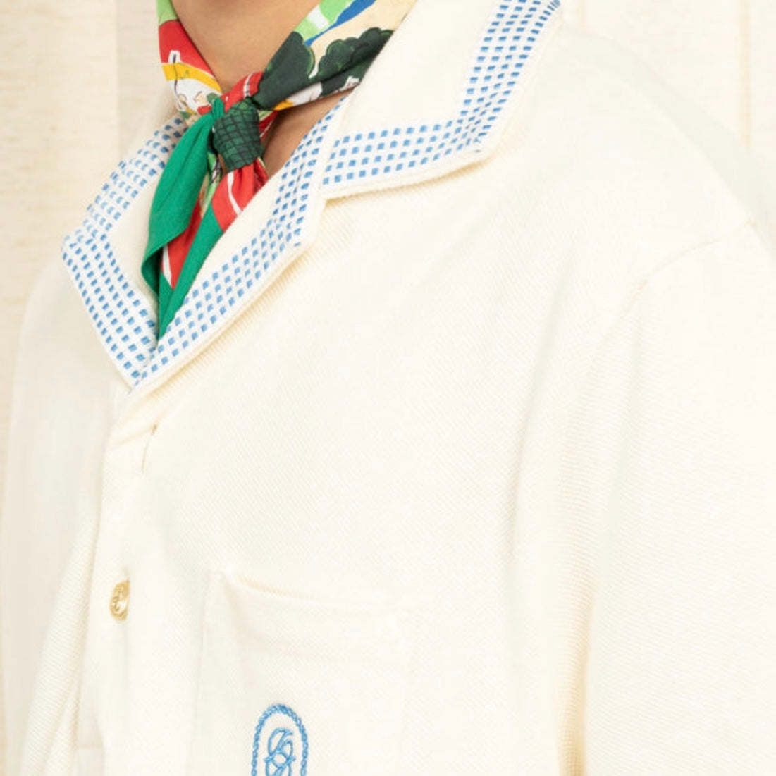 DRÔLE DE MONSIEUR  Le Foulard Country Club In Blue