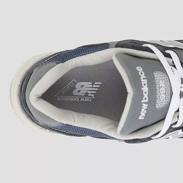 NEW BALANCE Made in USA 992 Shoes Navy With Grey 006 and White