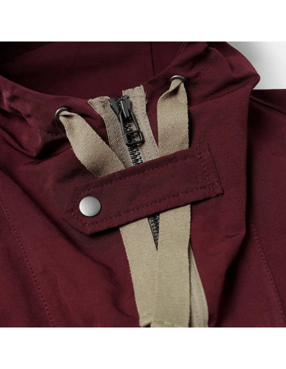 FRIZMWORKS Smock Hooded Parka 002 Burgundy