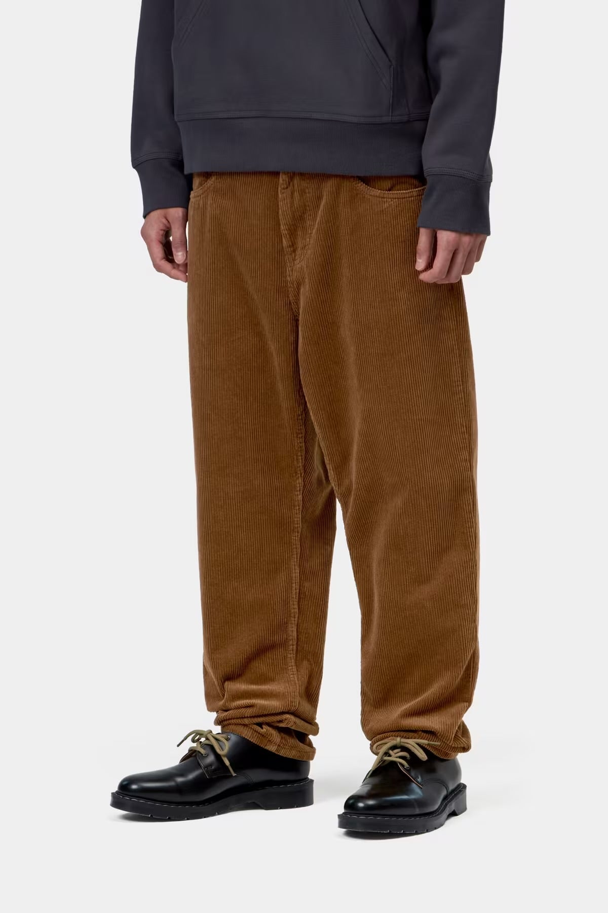 CARHARTT WIP Newel Corduroy Pant H Brown Rinsed