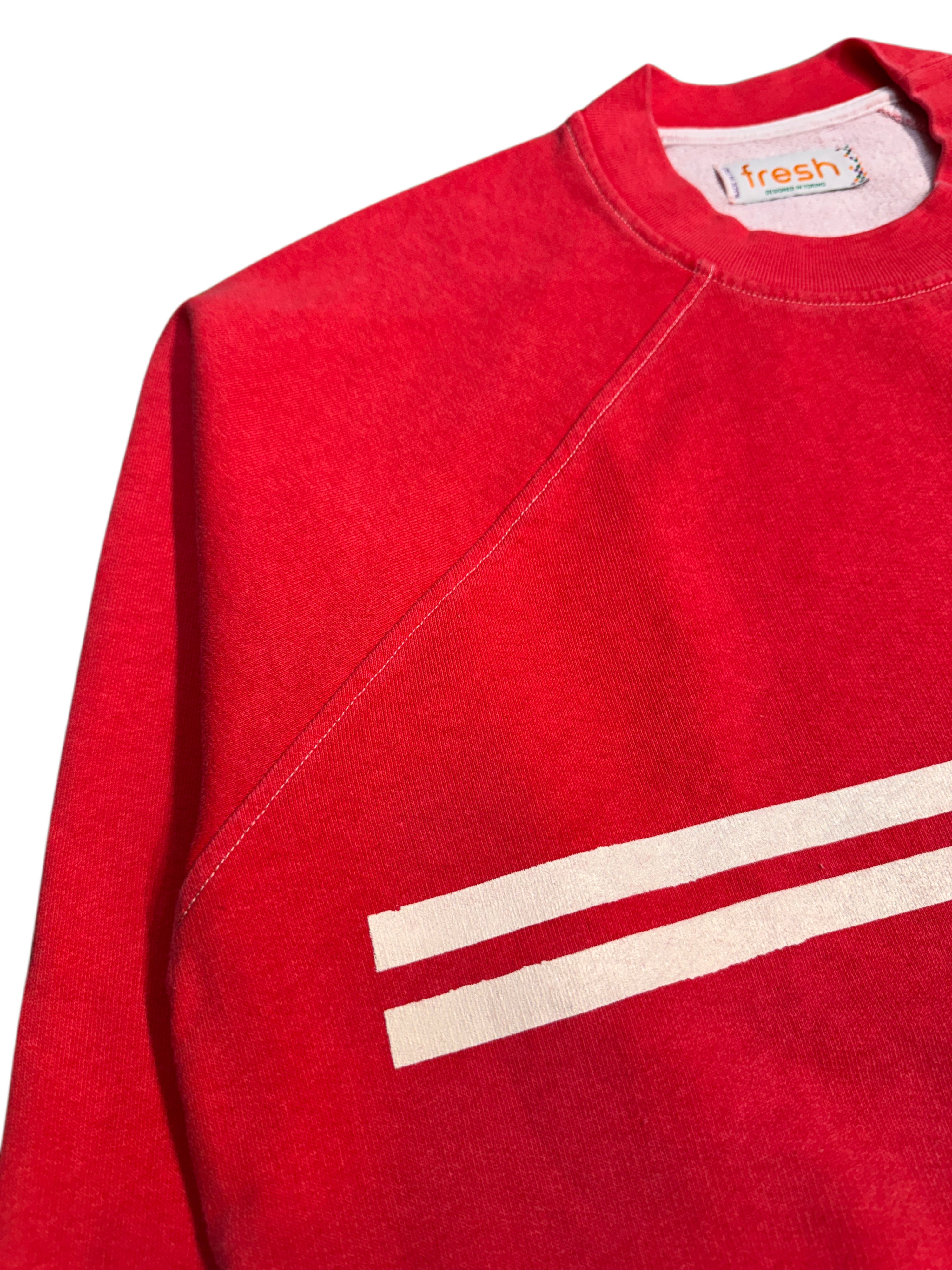 Sweat-shirt en coton Creuza Marina FRESH rouge