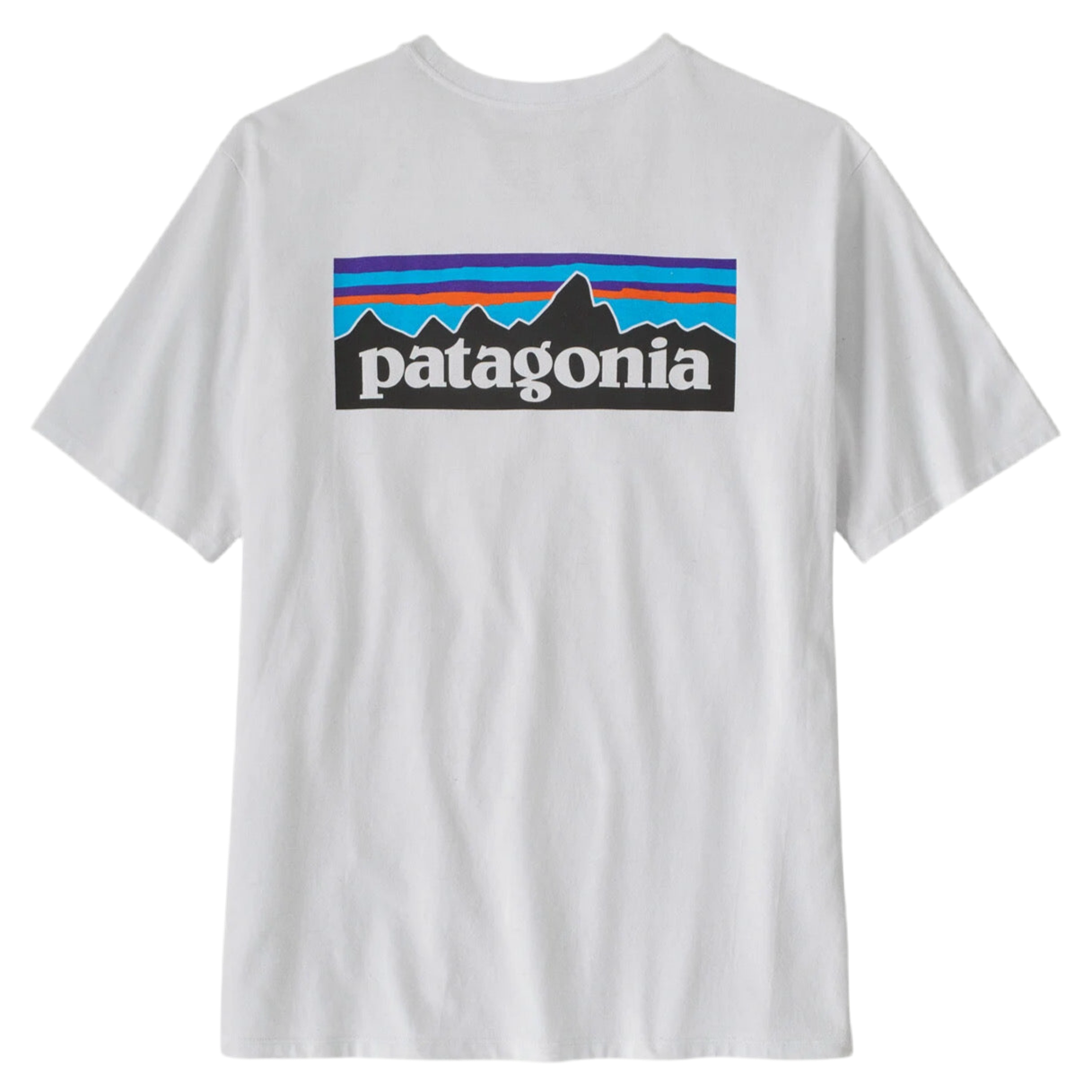 PATAGONIA Men's P-6 Logo Responsibili-Tee® White