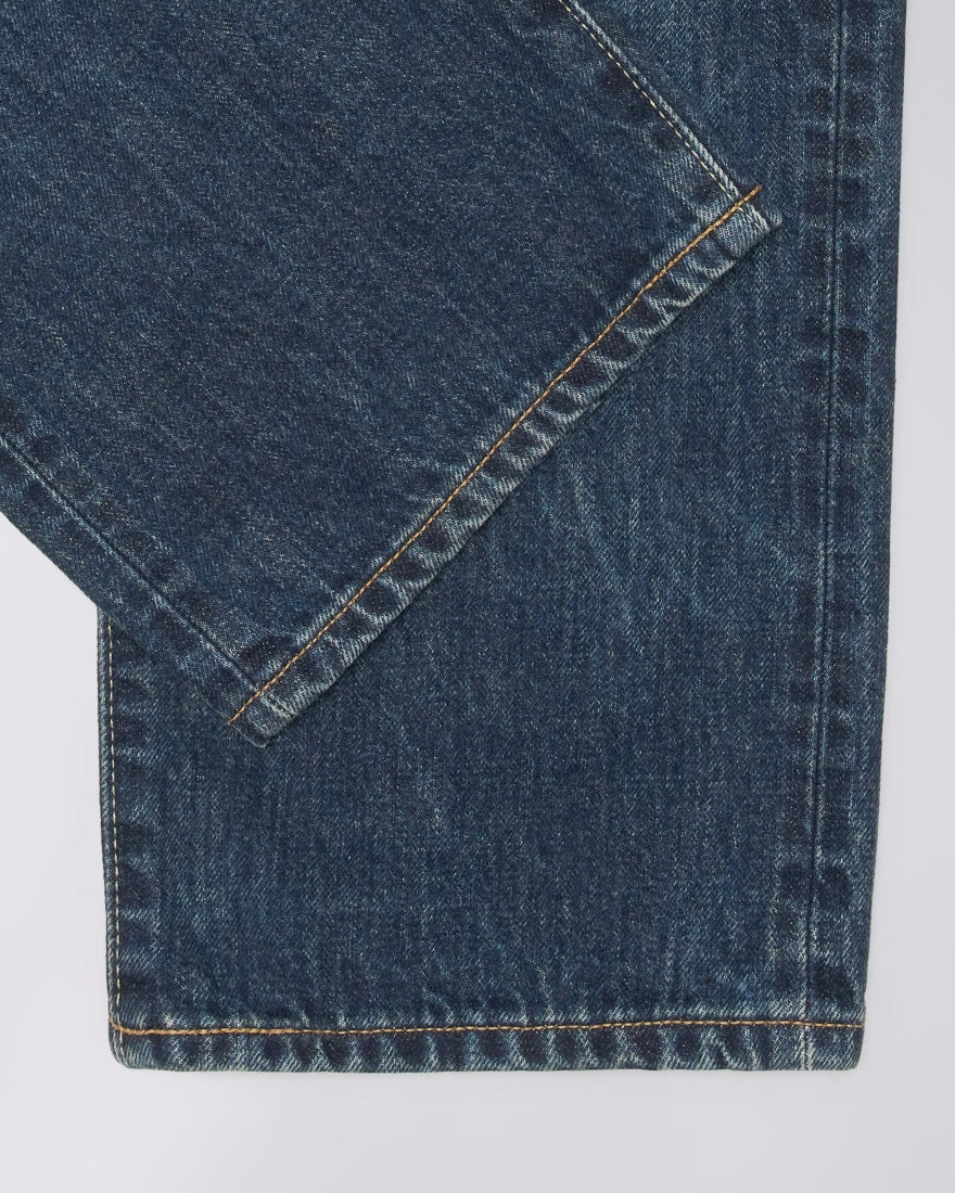 EDWIN Regular Straight Jeans Blue Dark Used