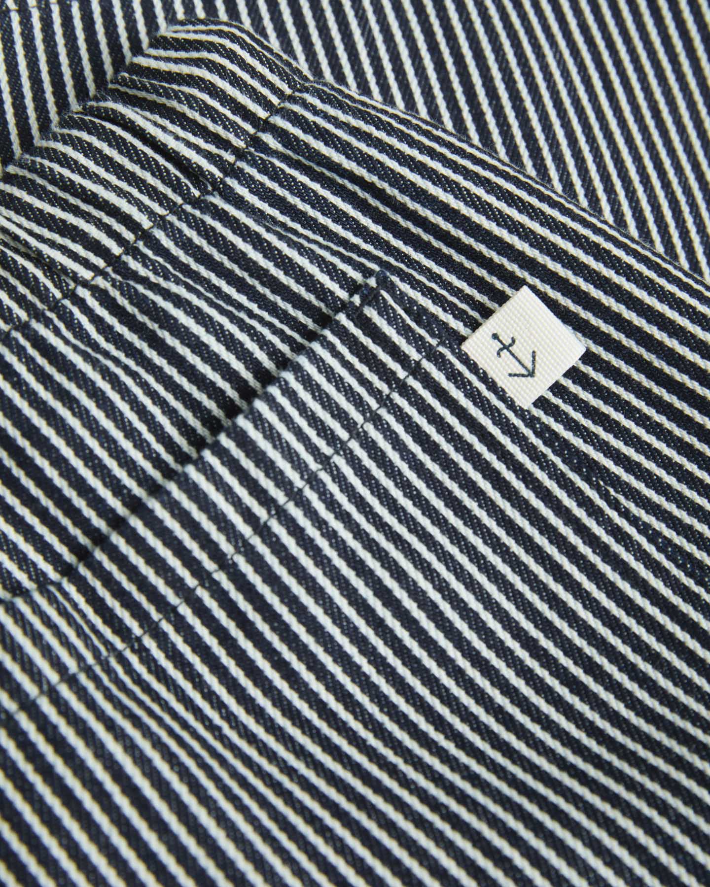 LA PAZ Pantaloncini Formigal A Righe In Cotone Blu Scuro