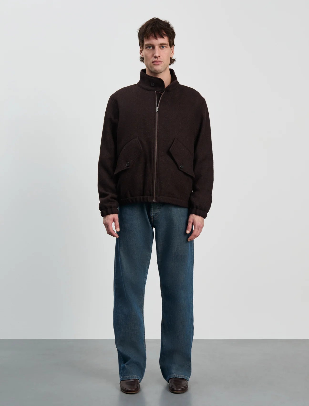 ANOTHER ASPECT Another Jacket 5.0 Brown Harris Tweed