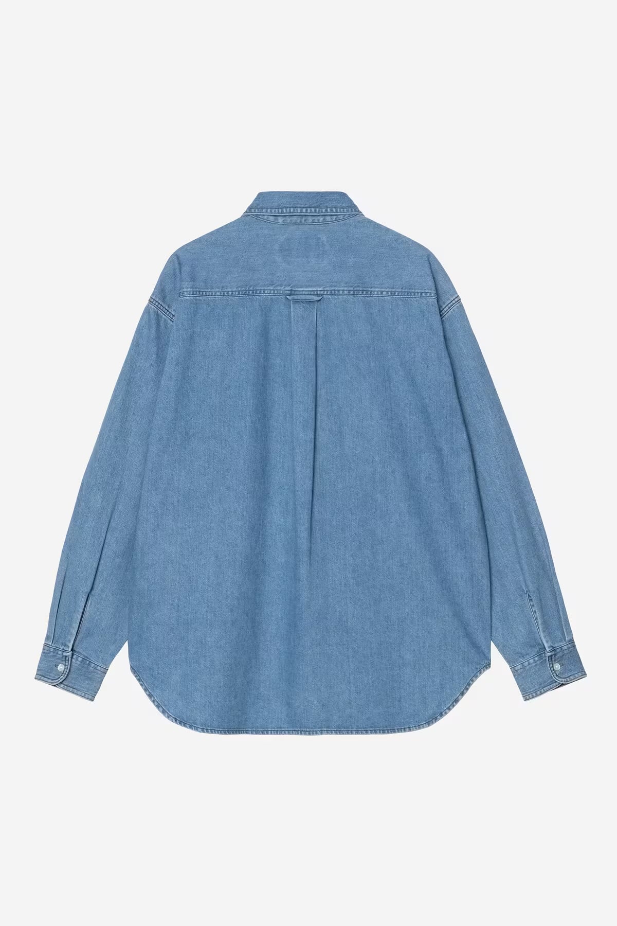 CARHARTT WIP L/S Lucas Shirt Blue Stone Washed
