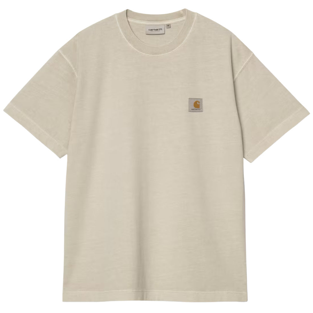 CARHARTT WIP S/S Vista T-Shirt Fleur De Sel Garment Dyed
