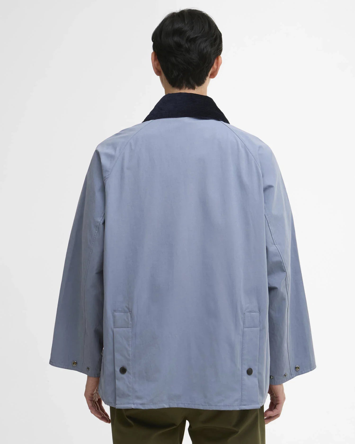 BARBOUR Os Peached Bedale Casual Jacket Outerwear Washed Blue