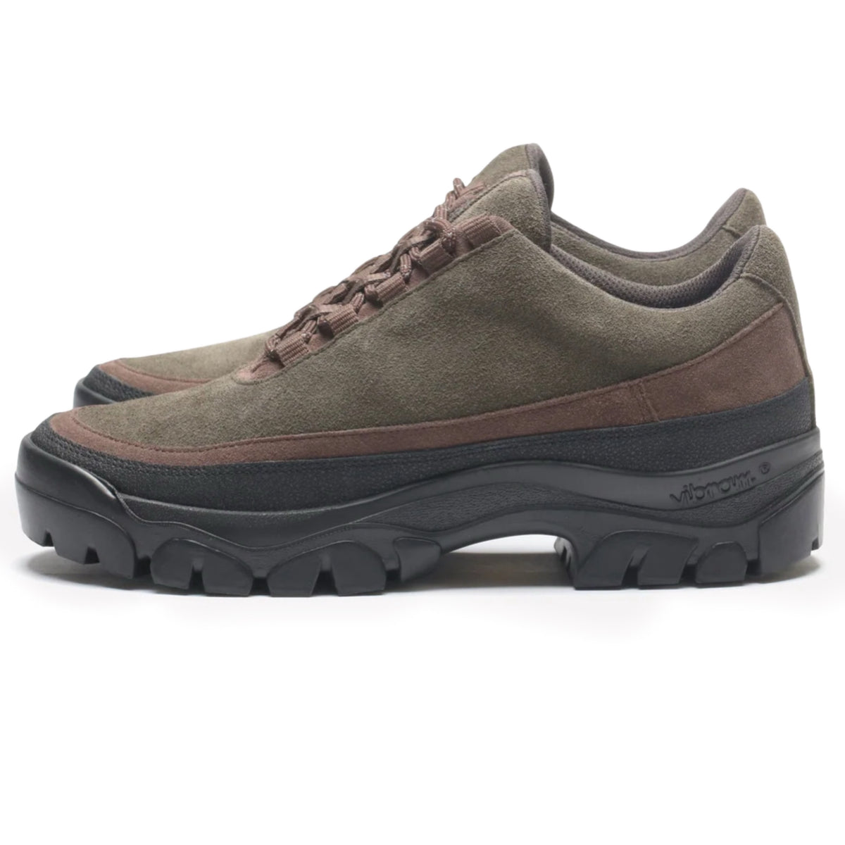 TARVAS Easy Hiker - Army Green & Brown Suede