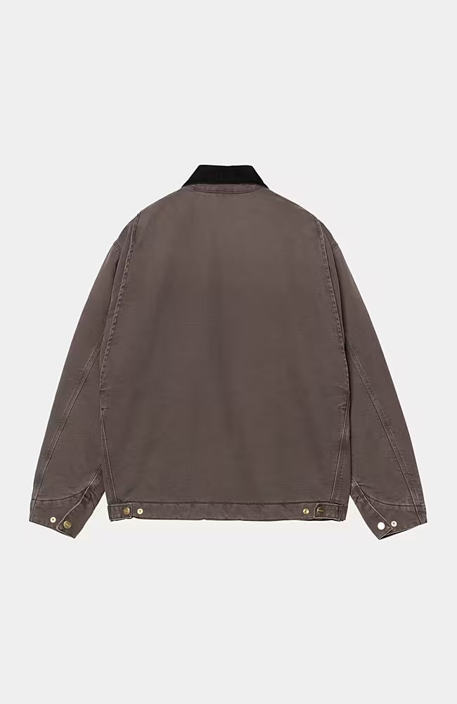 CARHARTT WIP OG Detroit Jacket Tobacco Black Stone Canvas