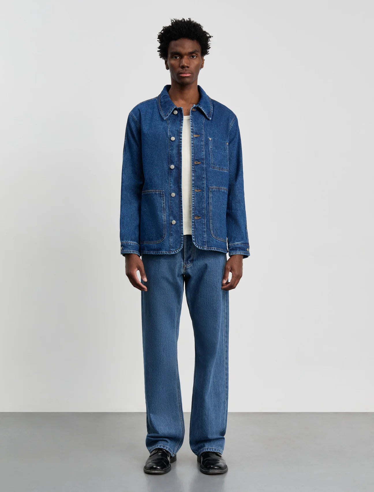 ANOTHER ASPECT Another Denim Jacket 1.0 Used Blue