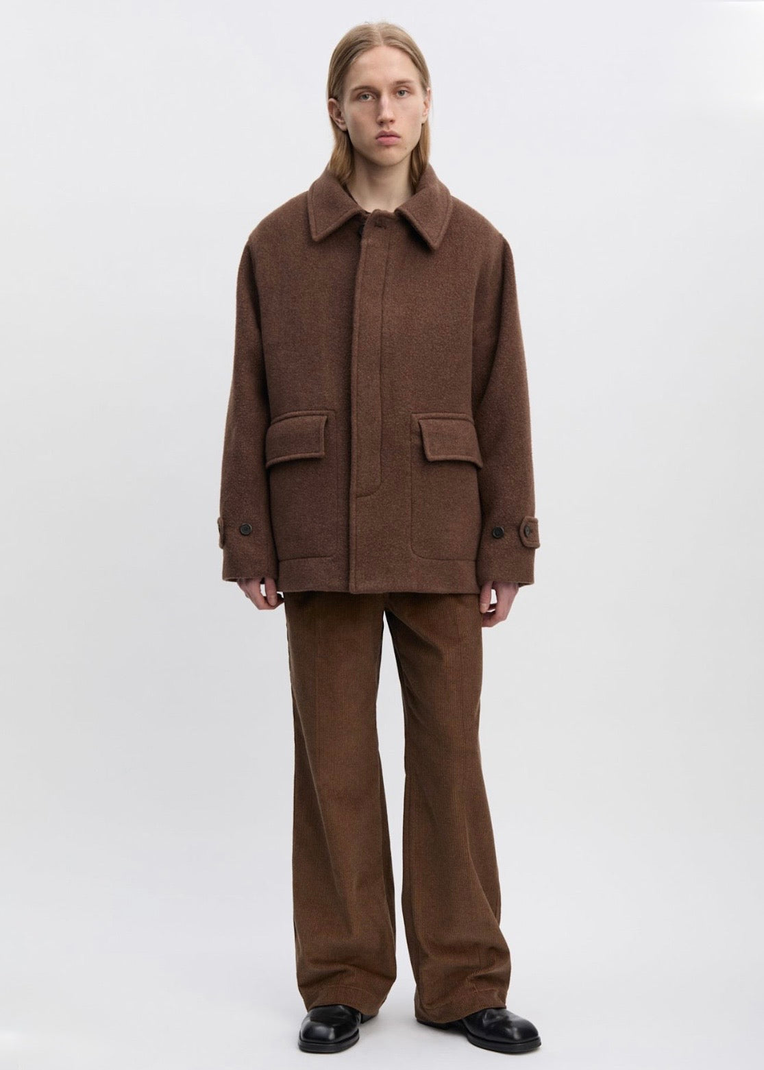 ANOTHER ASPECT Another Coat 1.0 Brown