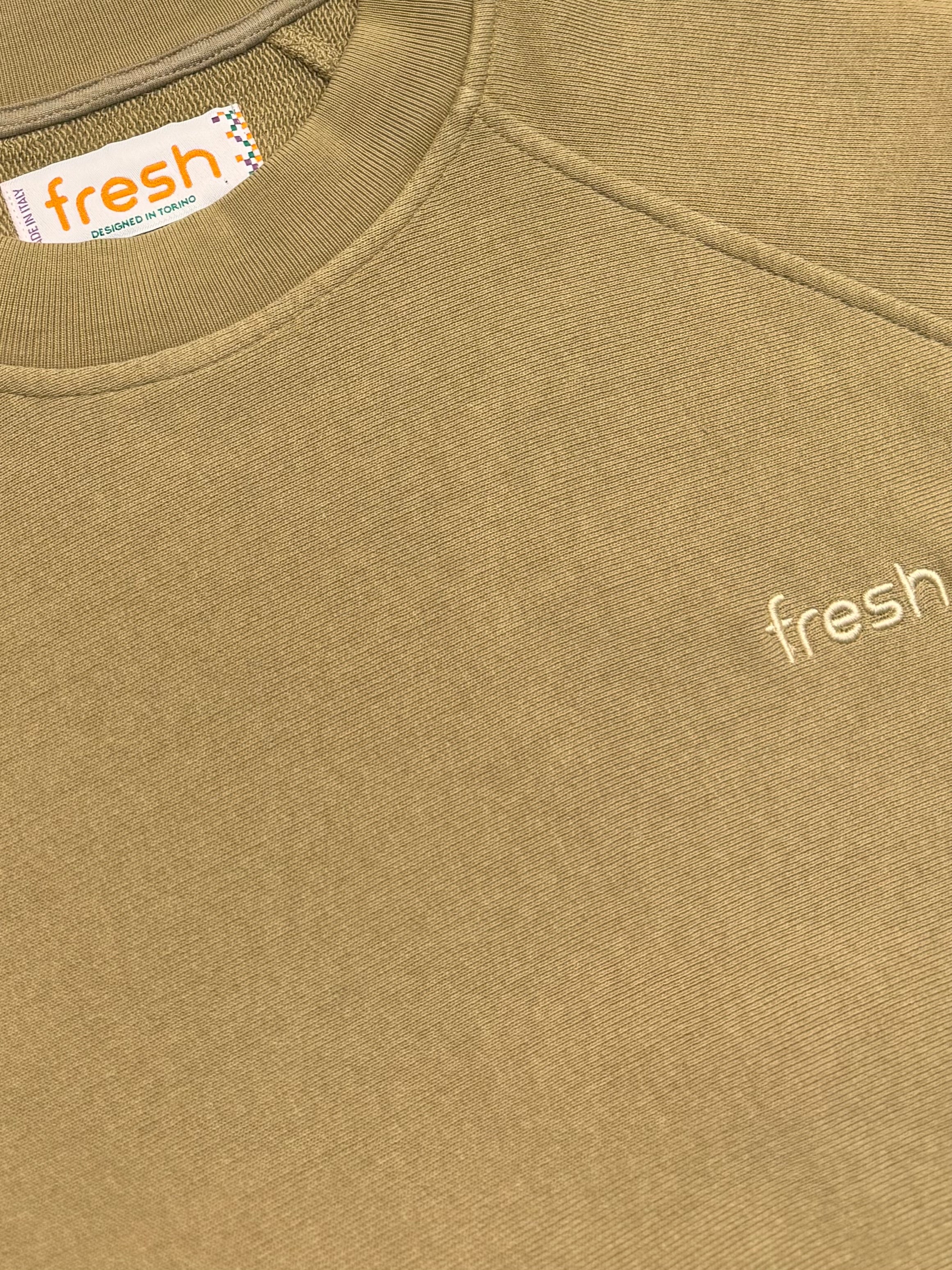 FRESH Billie Cotton Sweatshirt in Havana