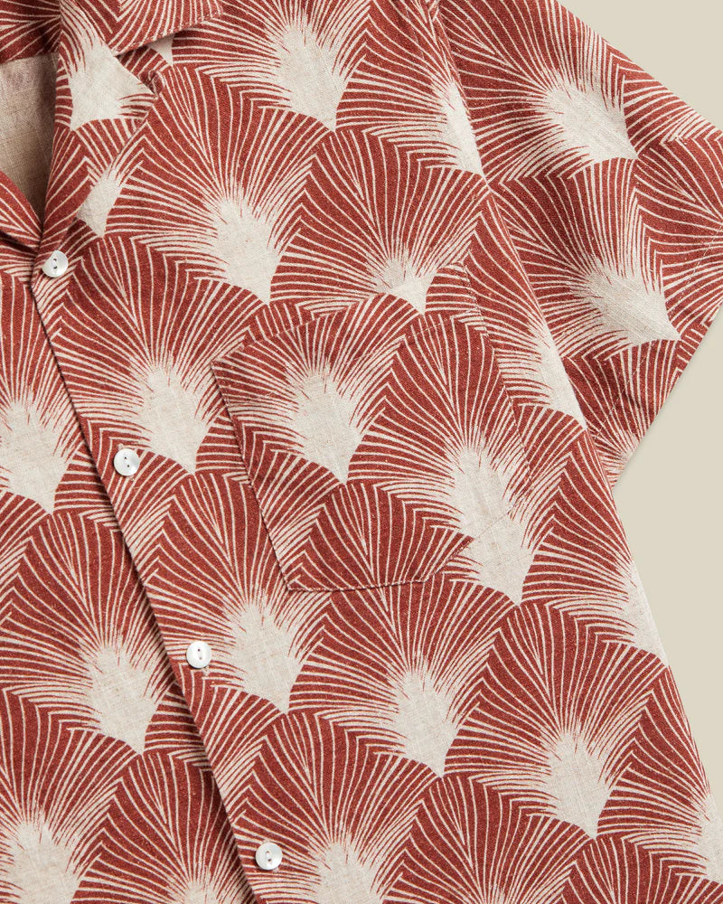 Camicia a maniche corte Feathers di PORTUGUESE FLANNEL