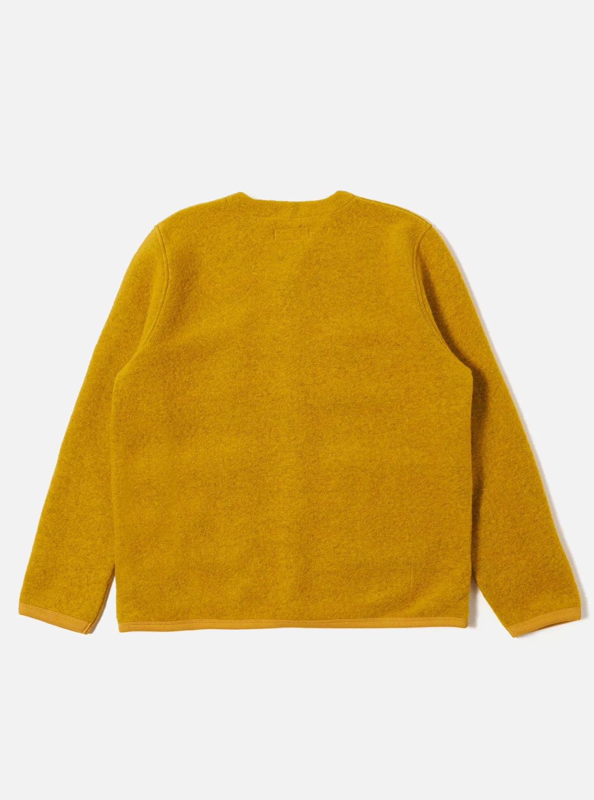 UNIVERSAL WORKS Yellow Wool Fleece Cardigan