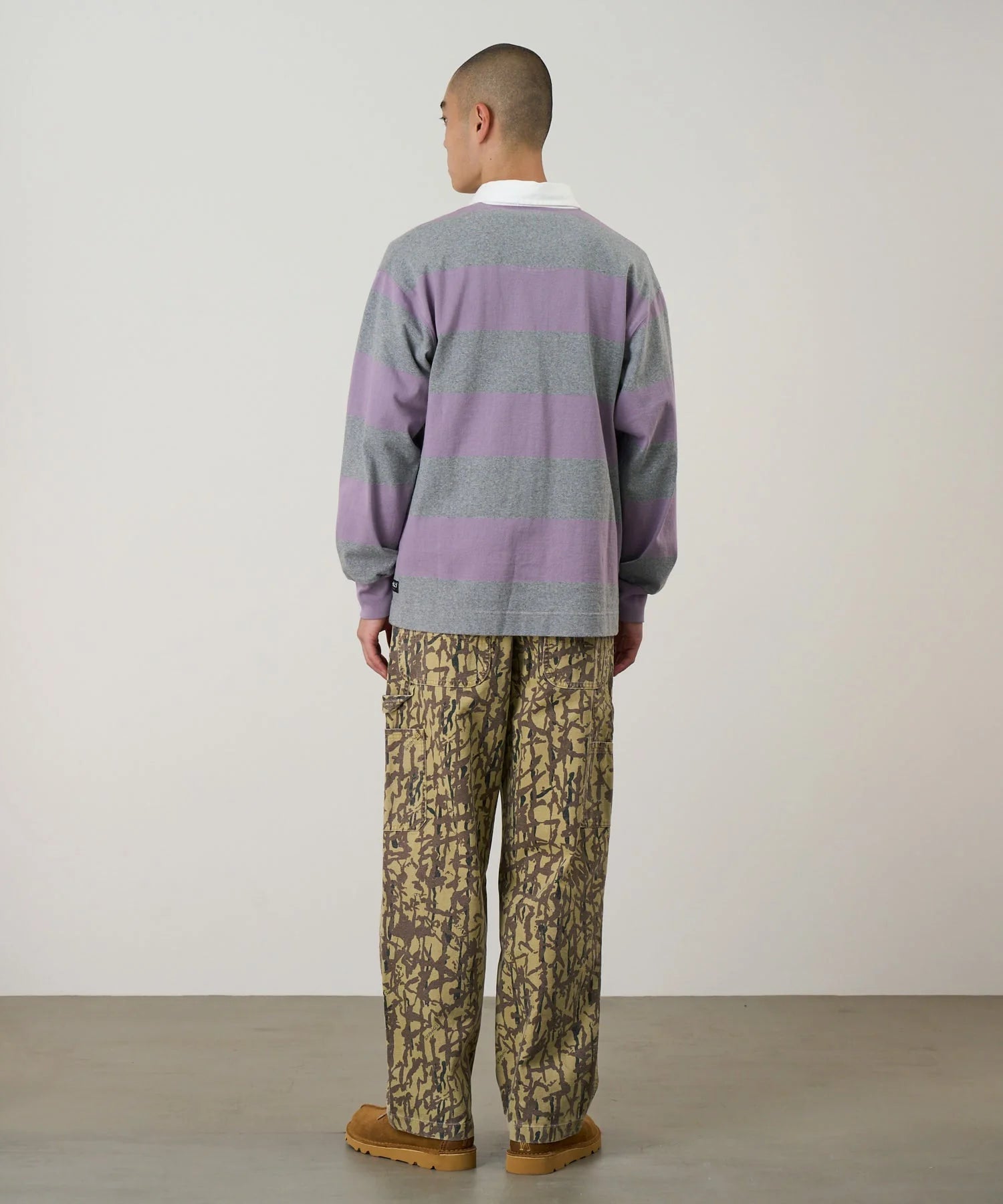 GRAMICCI Langdon Rugby Shirt Heather Purple