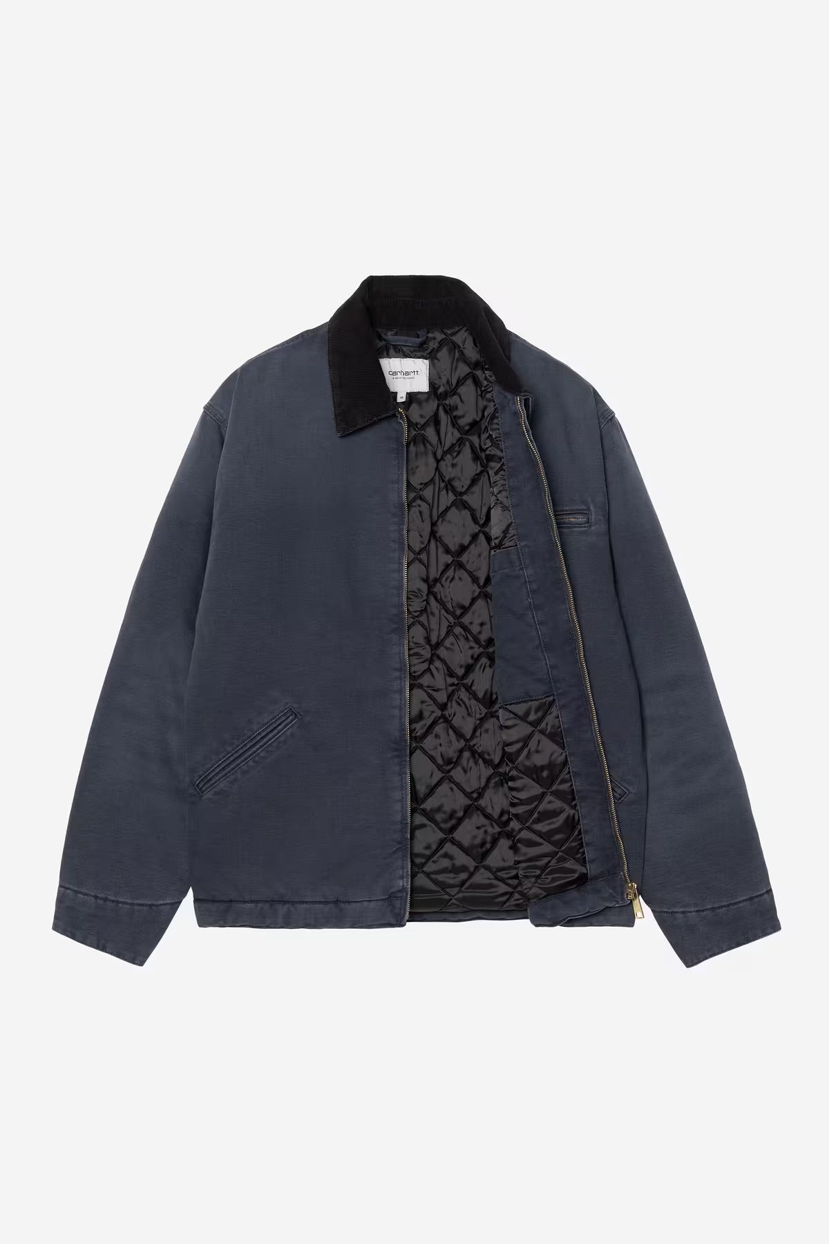 CARHARTT WIP OG Detroit Jacket Dark Navy Black Canvas
