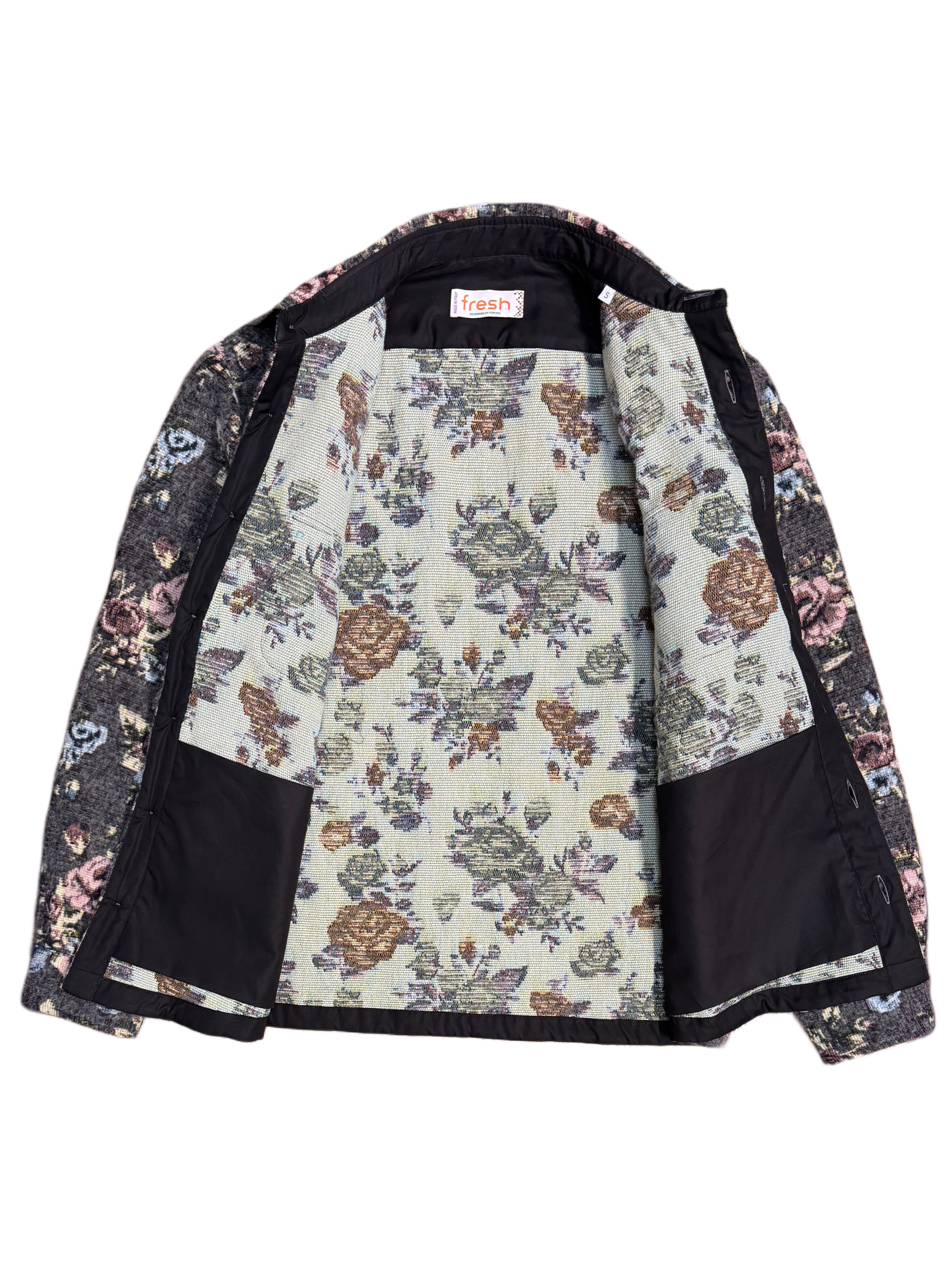 FRESH Flowers Jacquard Overshirt