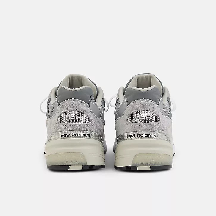 NEW BALANCE Made in USA 992 Shoes Grey With Grey 006 and White