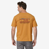 PATAGONIA Men's '73 Skyline Organic T-Shirt Dried Mango