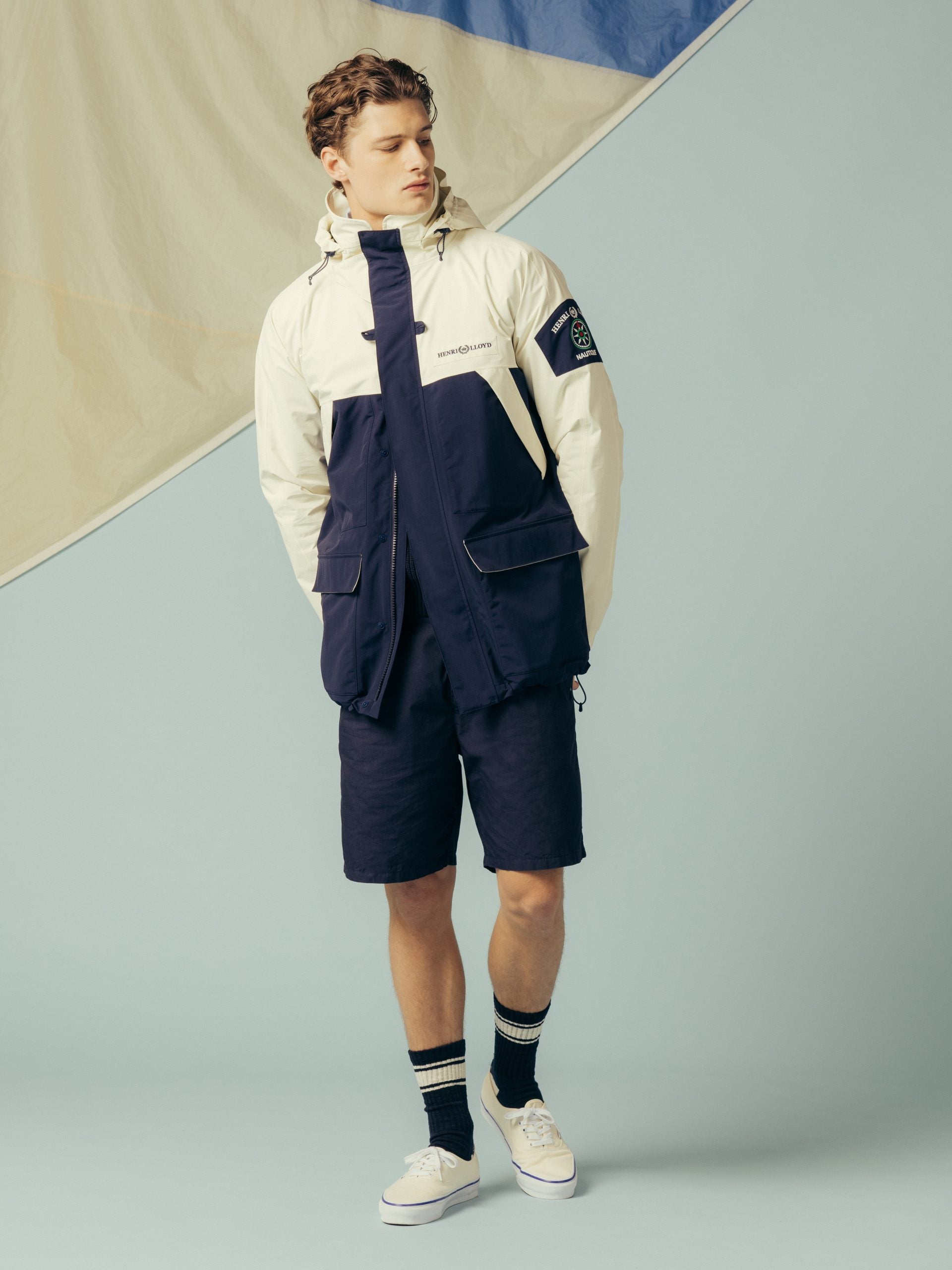 HENRI LLOYD Nautique Jacket In Navy Blue