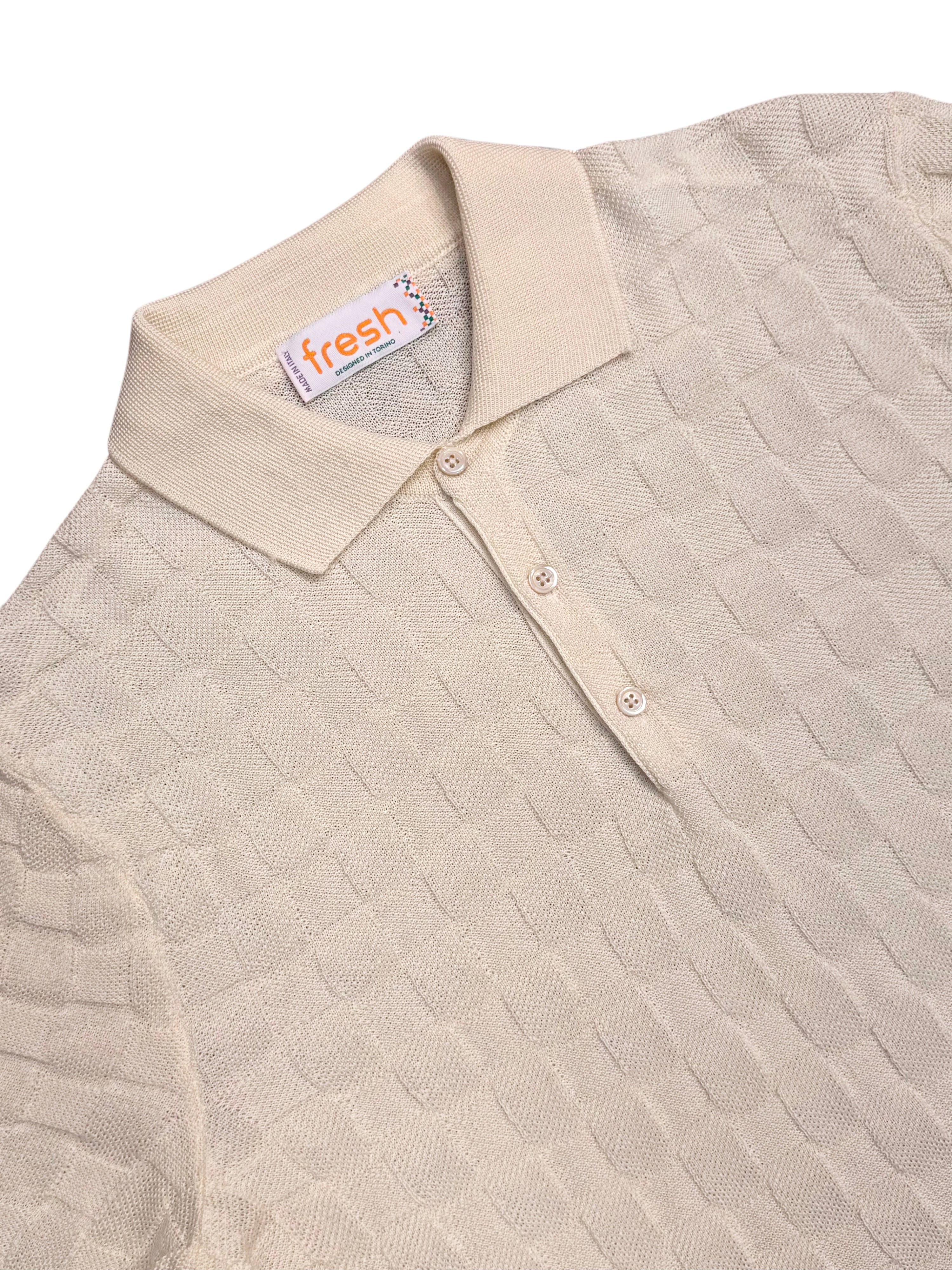 FRESH Magic Sand Cotton Retro Polo