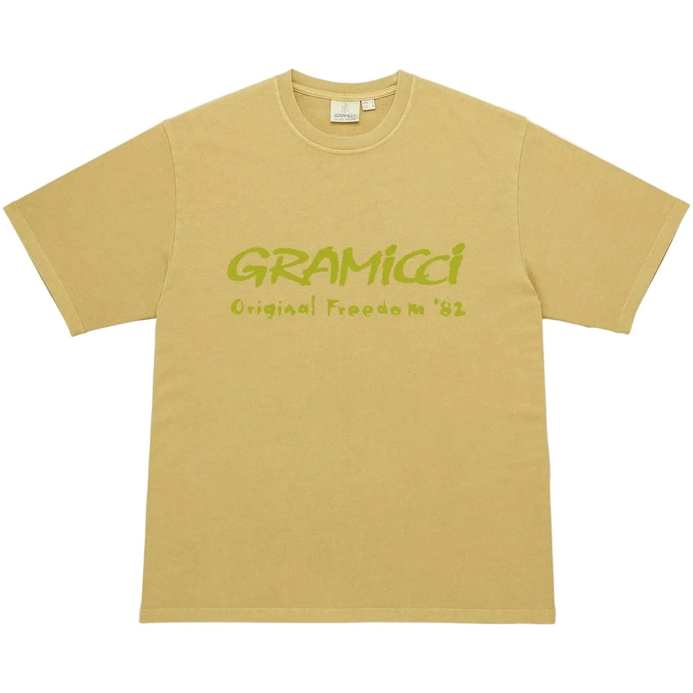 GRAMICCI Freedom Tee Pigment Dyed Sulphur Pigment