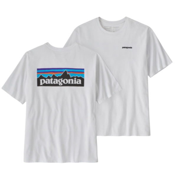 PATAGONIA P-6 Logo Responsibili-Tee® White