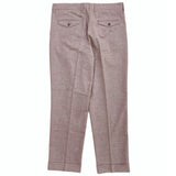 FRESH Wool 2 Pleates Chino Pants In Rose
